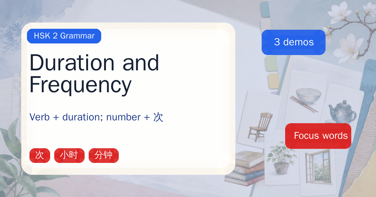 Duration and Frequency cover
