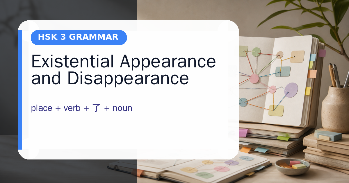 Existential Appearance and Disappearance cover